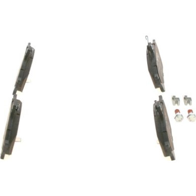 BOSCH | Bremsbelagsatz, Scheibenbremse | 0 986 424 370