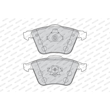 Ferodo Bremsbelagsatz, Scheibenbremse PREMIER ECO FRICTION FDB1706