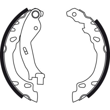 GS8711 Bremsbackensatz