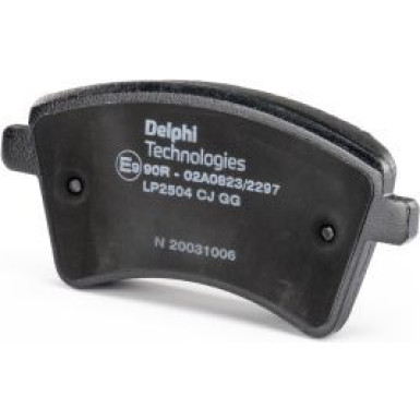 Delphi Bremsbelagsatz, Scheibenbremse LP2504