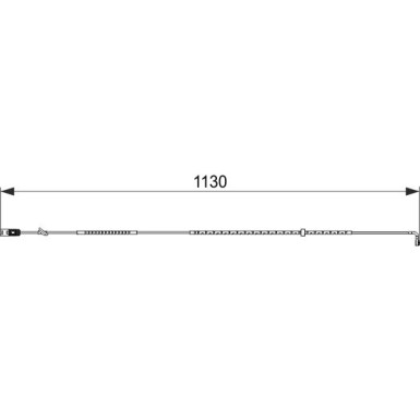 1 987 474 595 Warnkontakt, Bremsbelagverschleiß