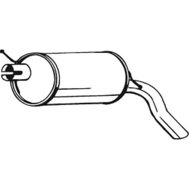 Bosal | Endschalldämpfer | 233-387