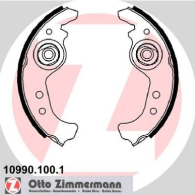 Zimmermann Bremsbackensatz 10990.100.1