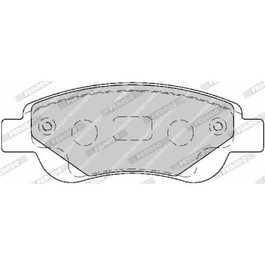 FDB1790 Bremsbelagsatz, Scheibenbremse PREMIER ECO FRICTION