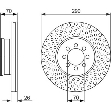 0 986 479 602 Bremsscheibe 0 986 479 602 Bremsscheibe