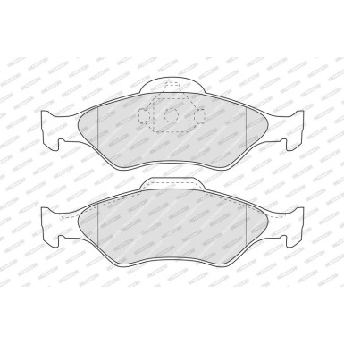 Ferodo Bremsbelagsatz, Scheibenbremse PREMIER ECO FRICTION FDB1393