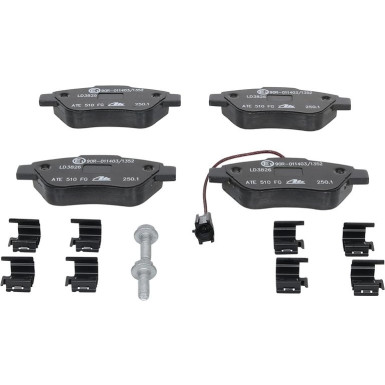 Bremsbelagsatz, Scheibenbremse ATE Ceramic 13.0470-3826.2