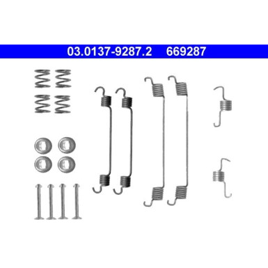 03.0137-9287.2 Zubehörsatz, Bremsbacken