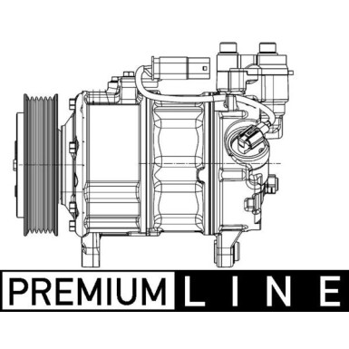 Mahle | Kompressor, Klimaanlage | ACP 600 000P