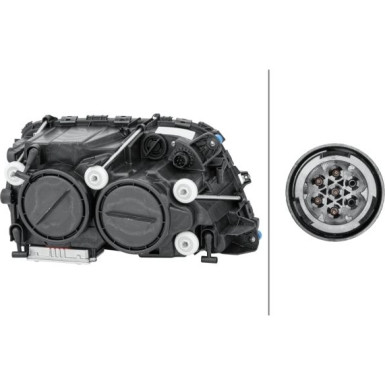 Hella 2 x HELLA Hauptscheinwerfer 1EL 009 513-211