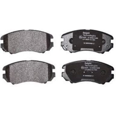Delphi Bremsbelagsatz, Scheibenbremse LP1902