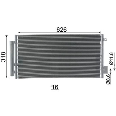 Mahle | Kondensator, Klimaanlage | AC 983 000S