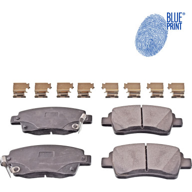 Blue Print | Bremsbelagsatz, Scheibenbremse | ADT342224
