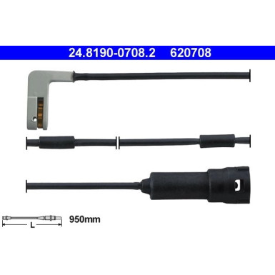 24.8190-0708.2 Warnkontakt, Bremsbelagverschleiß