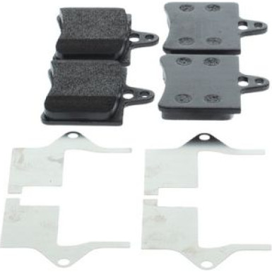 0 986 424 580 Bremsbelagsatz, Scheibenbremse