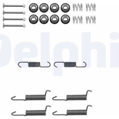 Delphi | Zubehörsatz, Feststellbremsbacken | LY1315