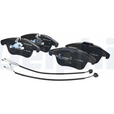 LP2165 Bremsbelagsatz, Scheibenbremse