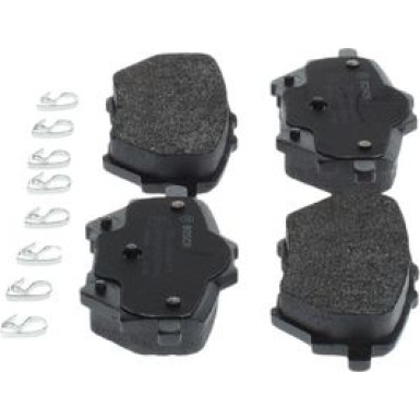 BOSCH | Bremsbelagsatz, Scheibenbremse | 0 986 494 716