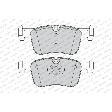 FDB4489 Bremsbelagsatz, Scheibenbremse FUSE+ Technology