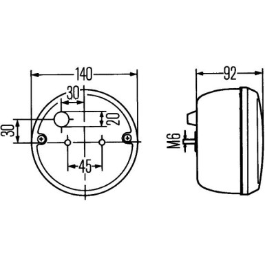 Hella | Rückfahrleuchte | 2ZR 001 423-001