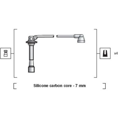941318111180 Zündleitungssatz