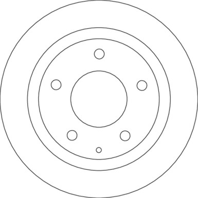 TRW | Bremsscheibe | DF4689