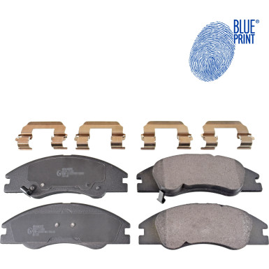 Blue Print | Bremsbelagsatz, Scheibenbremse | ADG04265