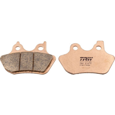 TRW | Bremsbelagsatz, Scheibenbremse | MCB778SH