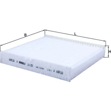 LA 155 Filter, Innenraumluft LA 155 Filter, Innenraumluft
