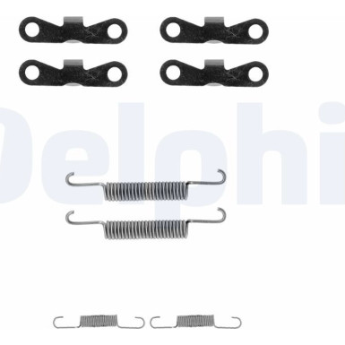 Delphi | Zubehörsatz, Feststellbremsbacken | LY1201
