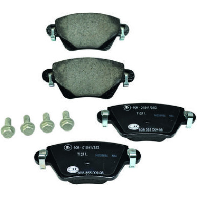 8DB 355 009-081 Bremsbelagsatz, Scheibenbremse