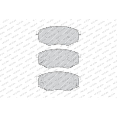FDB4447 Bremsbelagsatz, Scheibenbremse PREMIER ECO FRICTION