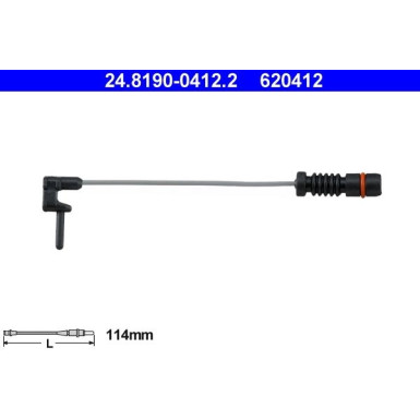 24.8190-0412.2 Warnkontakt, Bremsbelagverschleiß