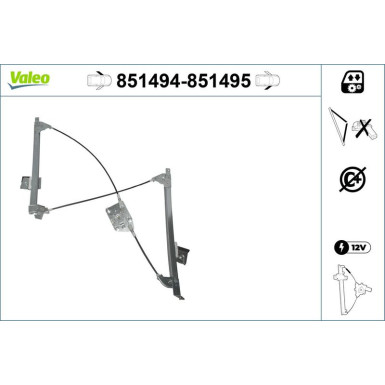 Valeo | Fensterheber | 851494