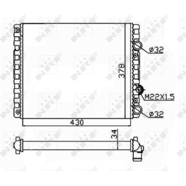 509519 Kühler, Motorkühlung
