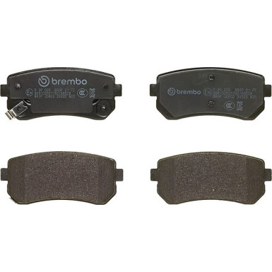 Brembo | Bremsbelagsatz, Scheibenbremse | P 30 025