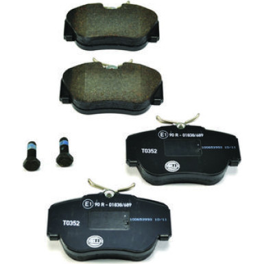 8DB 355 006-181 Bremsbelagsatz, Scheibenbremse