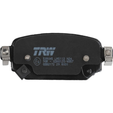 GDB2172 Bremsbelagsatz, Scheibenbremse