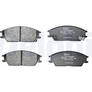 LP704 Bremsbelagsatz, Scheibenbremse