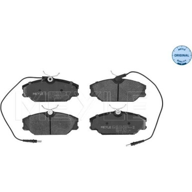 Meyle Bremsbelagsatz, Scheibenbremse MEYLE-ORIGINAL: True to OE 025 213 8818/W