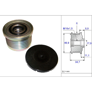 535 0088 10 Generatorfreilauf