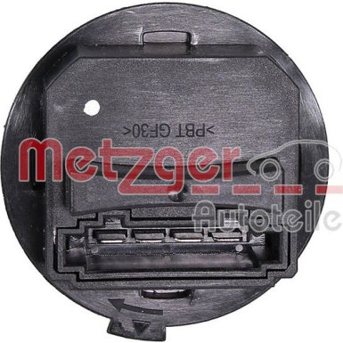 Metzger | Widerstand, Innenraumgebläse | 0917786