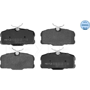 Meyle Bremsbelagsatz, Scheibenbremse MEYLE-ORIGINAL: True to OE 025 207 5118