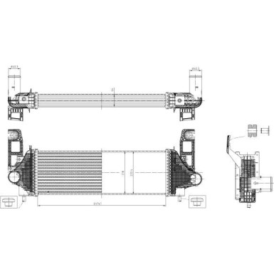 309058 Ladeluftkühler 309058 Ladeluftkühler