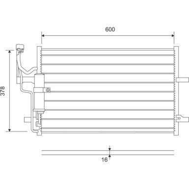 Valeo | Kondensator, Klimaanlage | 814265