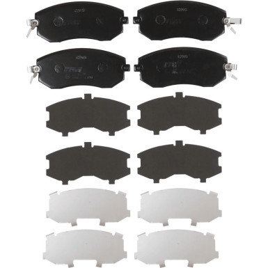 TRW Bremsbelagsatz, Scheibenbremse COTEC GDB3519