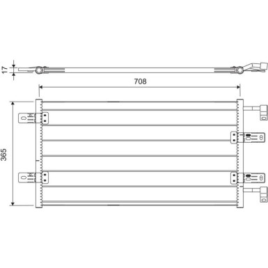 Valeo | Kondensator, Klimaanlage | 817645