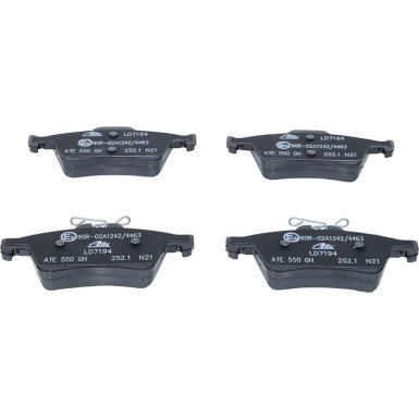 Bremsbelagsatz, Scheibenbremse ATE Ceramic 13.0470-7194.2