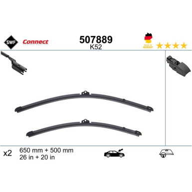 507889 Wischblatt CONNECT MADE IN GERMANY