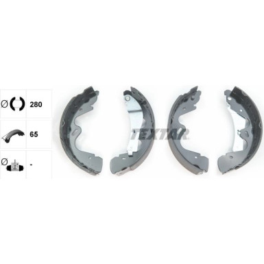 91065100 Bremsbackensatz